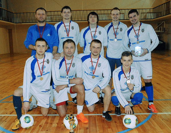 Победители полоцкого мини-футбольного турнира