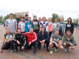 В Новополоцке прошла городская легкоатлетическая эстафета