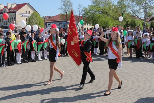 В Полоцке прошел торжественный митинг