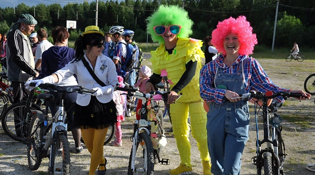 велосипедный карнавал