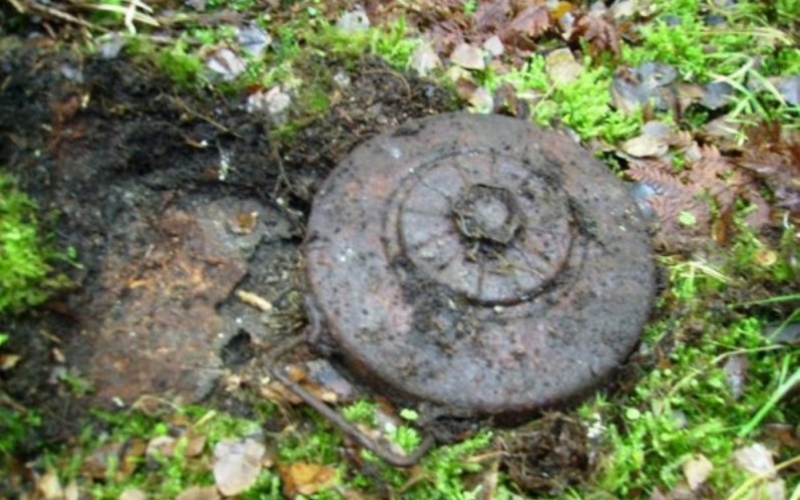 Восемнадцать противотанковых мин обнаружили под Новополоцком