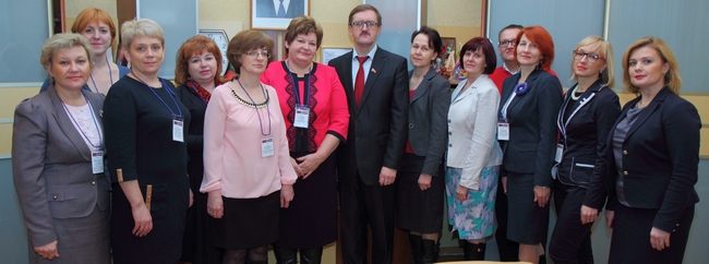 В Новополоцке побывала делегация Латвии