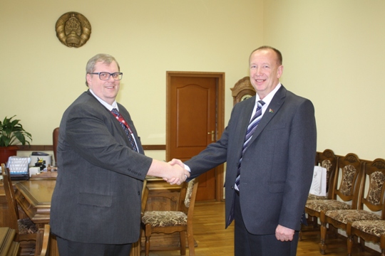 Полоцк посетил глава латвийского консульства
