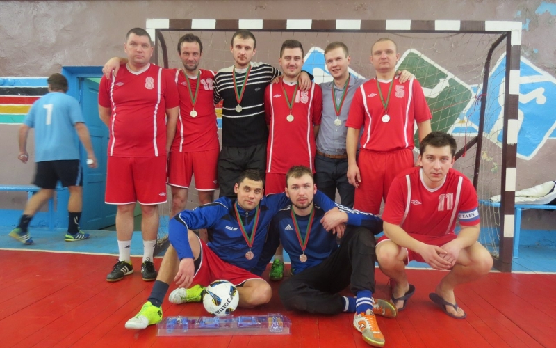 Команда «Полимира» стала участником мини-футбольного турнира в Миорах