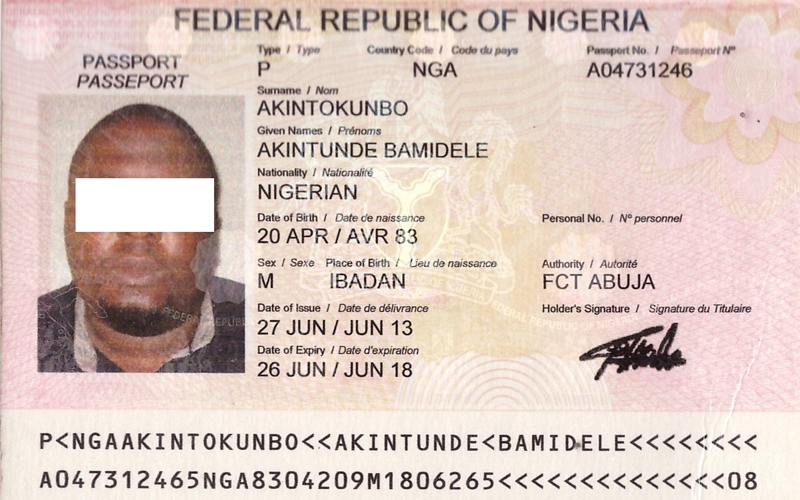 Полоцкими пограничниками задержан гражданин Нигерии с поддельными документа ...