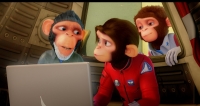Мартышки в космосе: Ответный удар 3D / Space Chimps 2: Zartog Strikes Back (2010) 