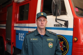Новополоцкий спасатель МЧС в свободное время спас жизнь тонущему мужчине