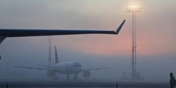 В Москве сильные туманы. В аэропортах отменены или отложены более 100 рейсов